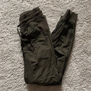 Lululemon Dark Olive Green Dance Studio Joggers